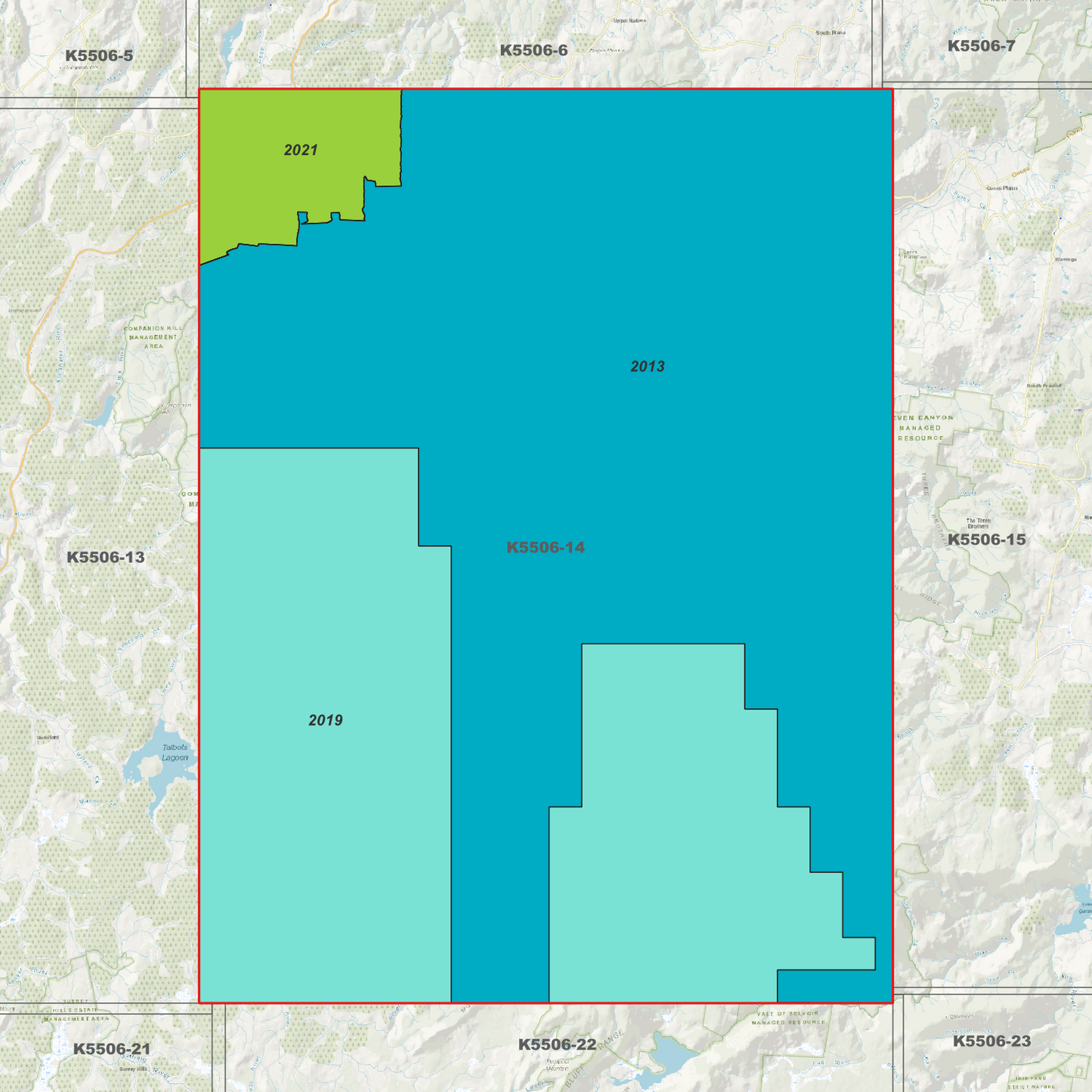 Mount Everett 1m Digital Elevation Model (K5506-14)