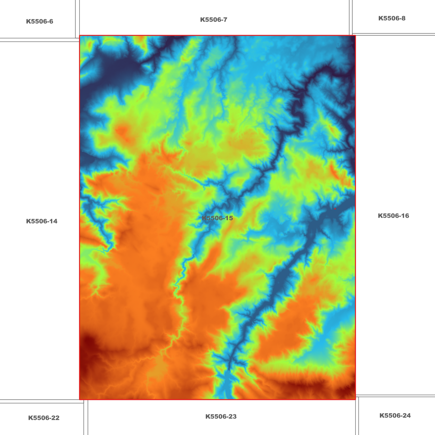 Wilmot 1m Digital Elevation Model (K5506-15)