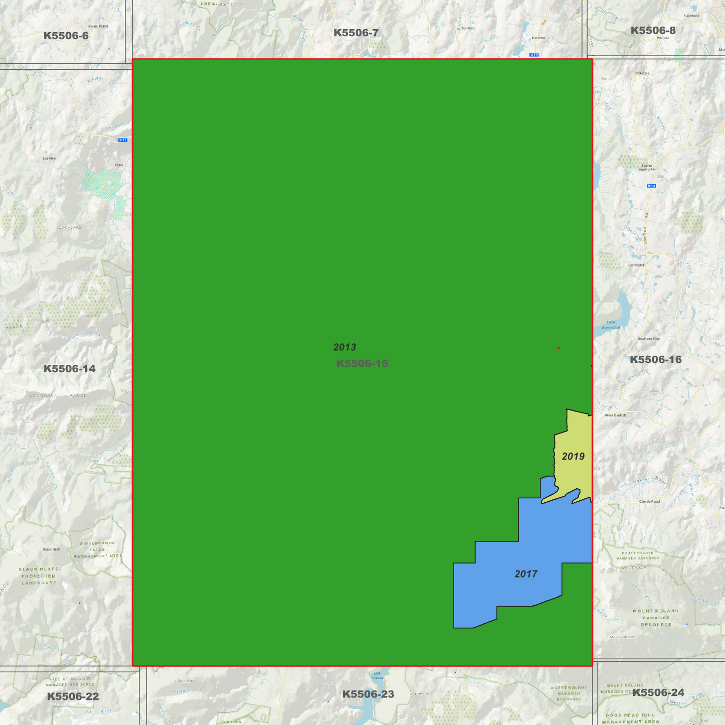 Wilmot 1m Digital Elevation Model (K5506-15)