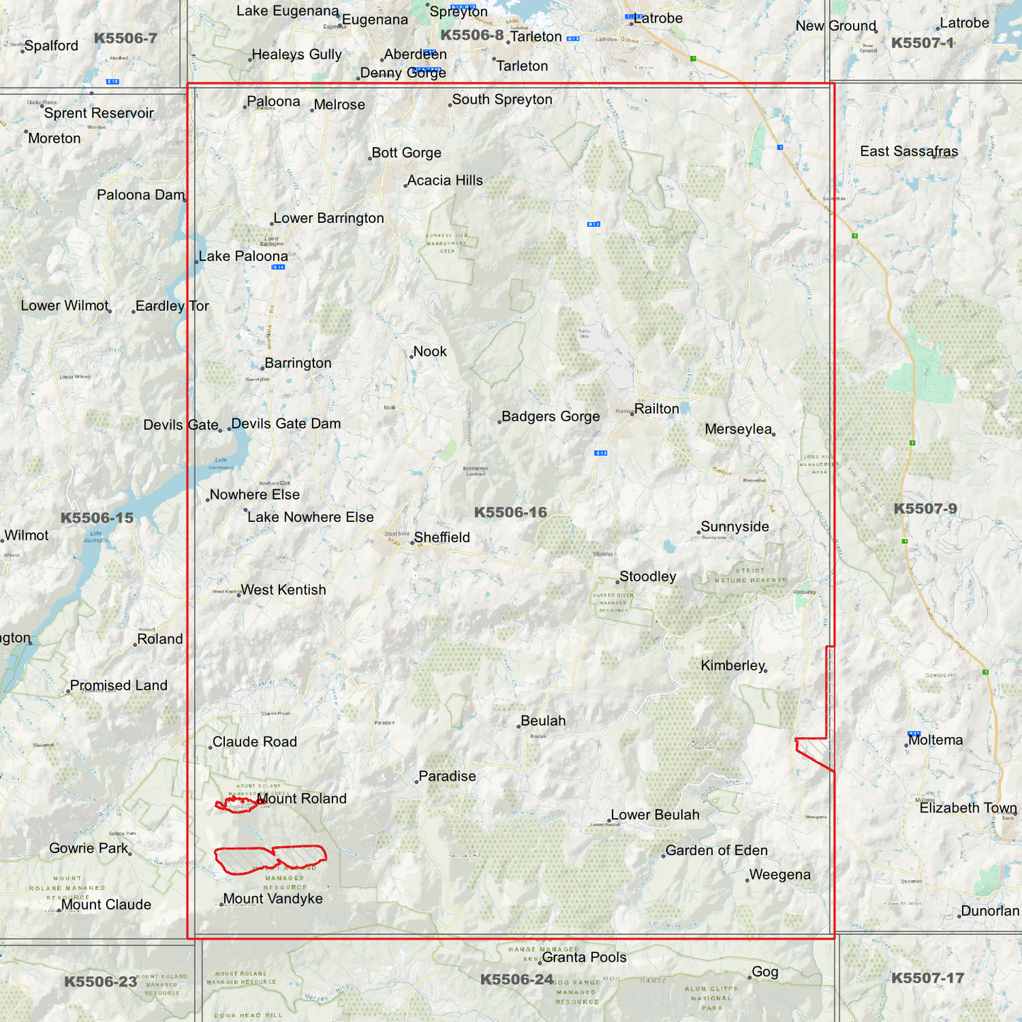 Sheffield 1m Digital Elevation Model (K5506-16)