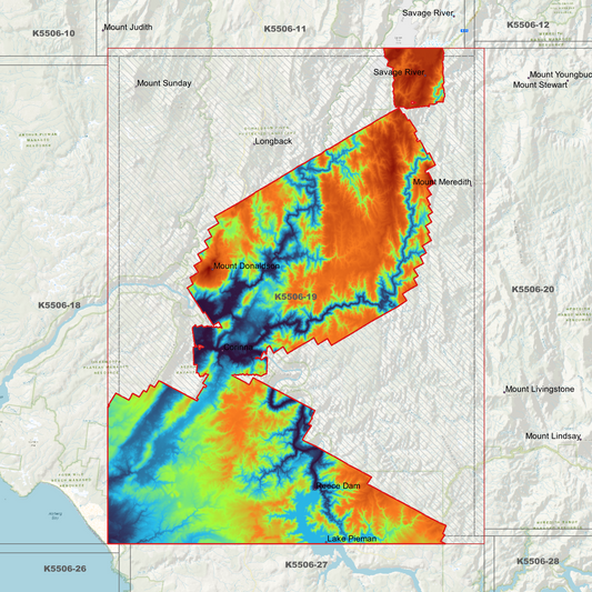 Corinna 1m Digital Elevation Model (K5506-19)