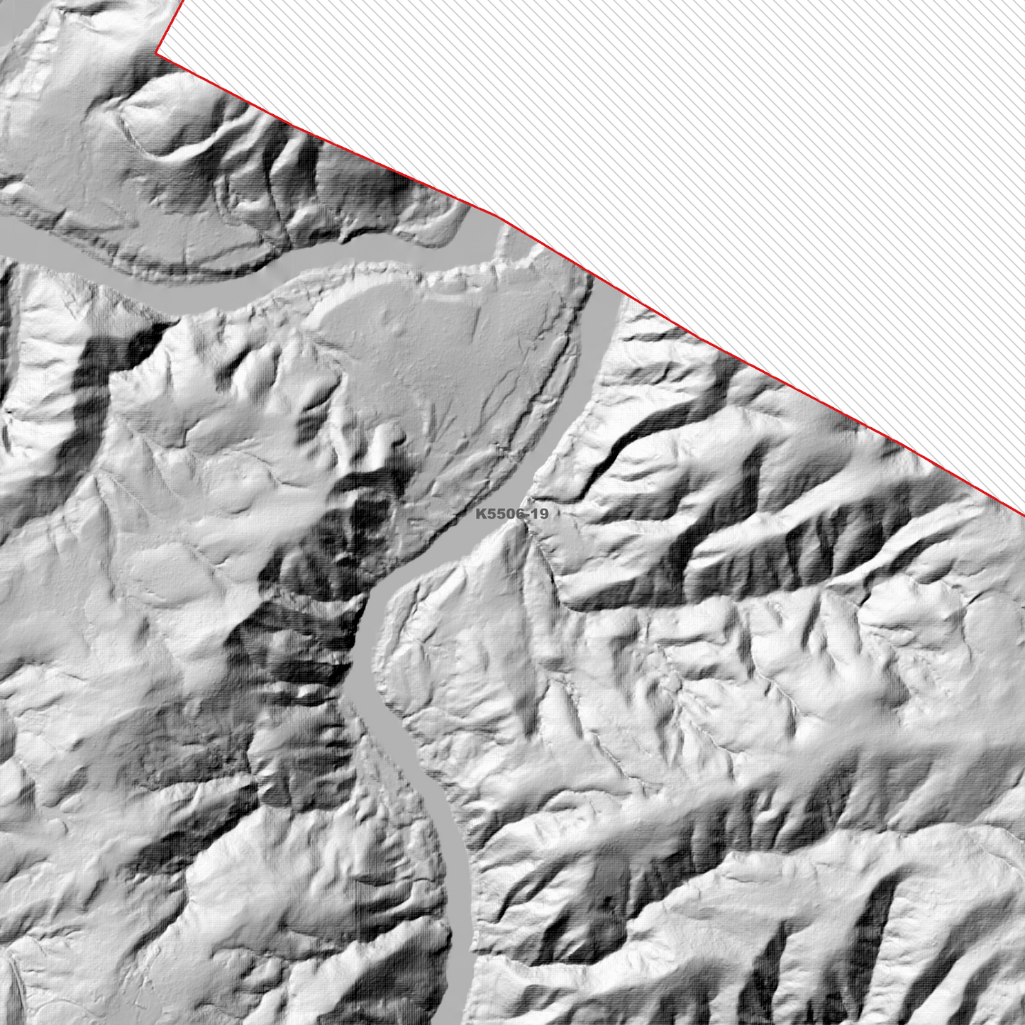 Corinna 1m Digital Elevation Model (K5506-19)