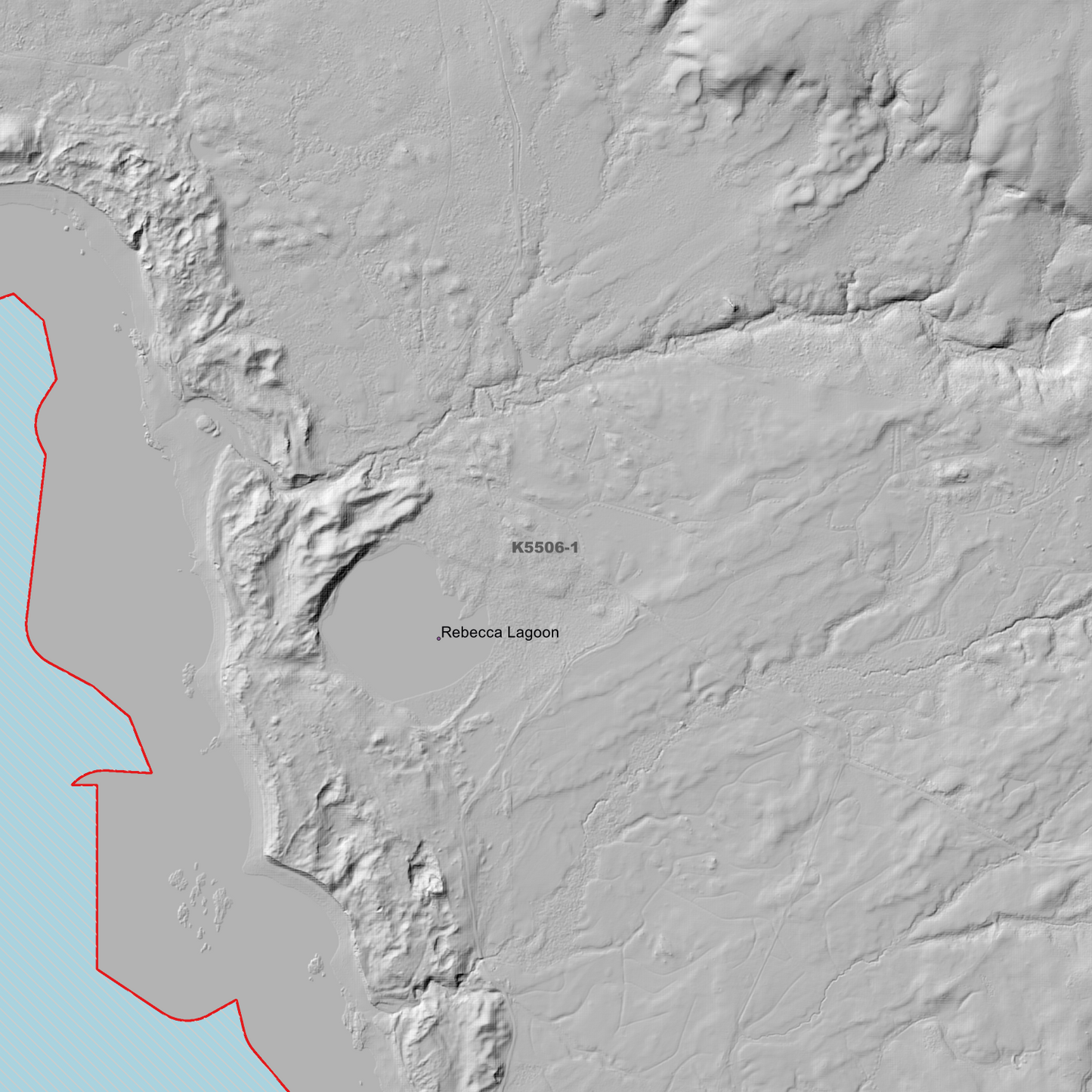 Arthur River 1m Digital Elevation Model (K5506-1)