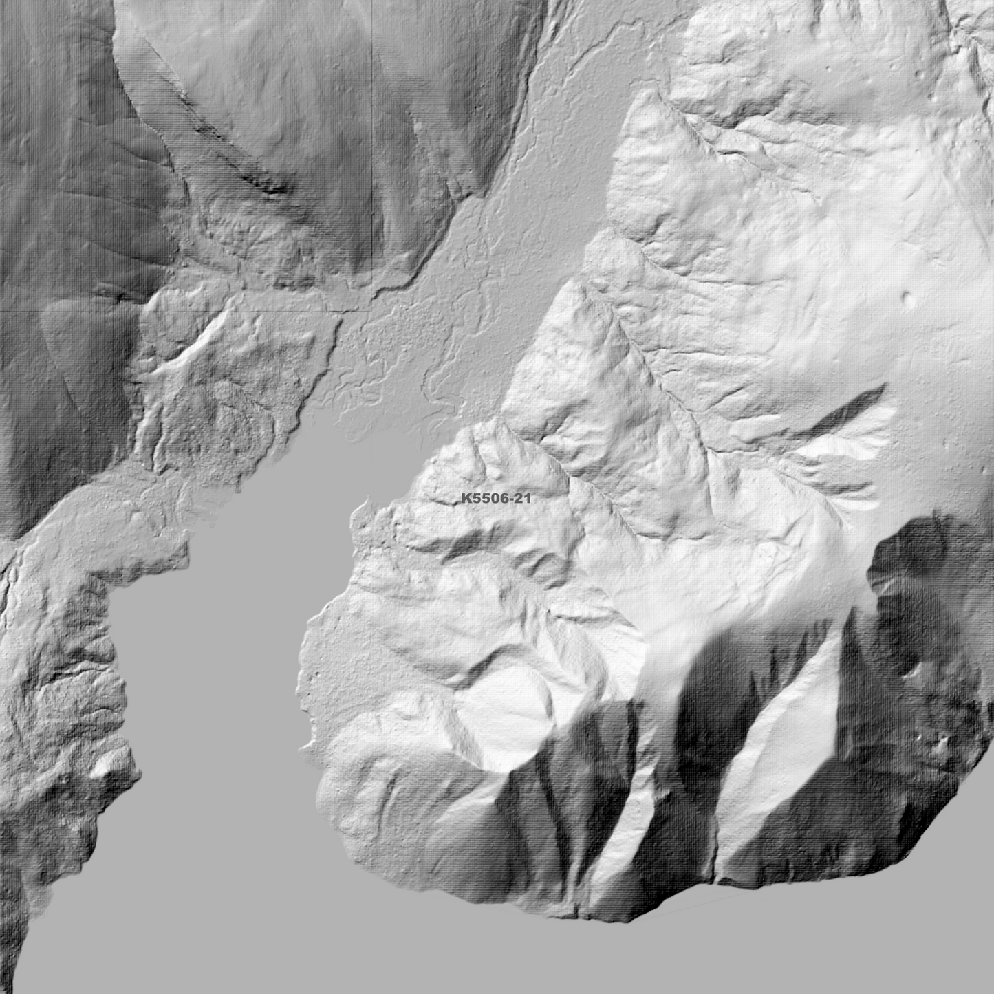 Tullah 1m Digital Elevation Model (K5506-21)