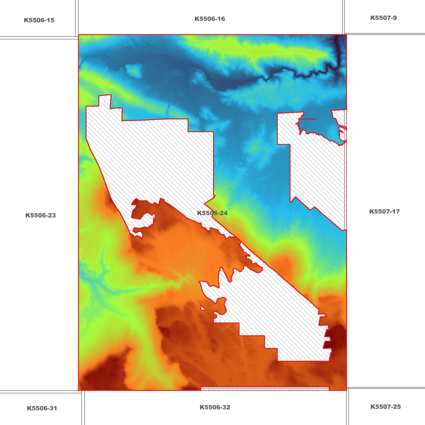 Mole Creek 1m Digital Elevation Model (K5506-24)