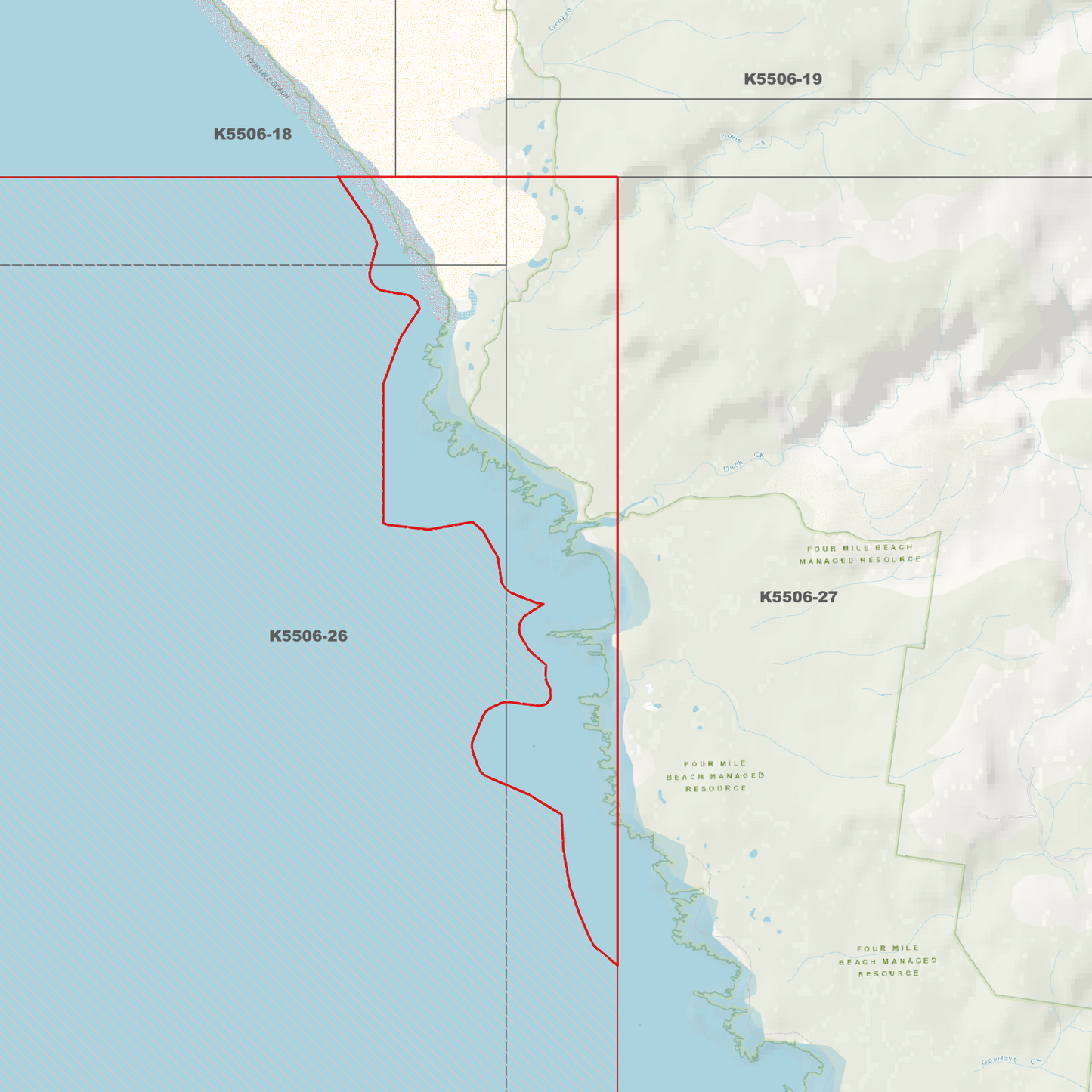Hoyle Creek 1m Digital Elevation Model (K5506-26)