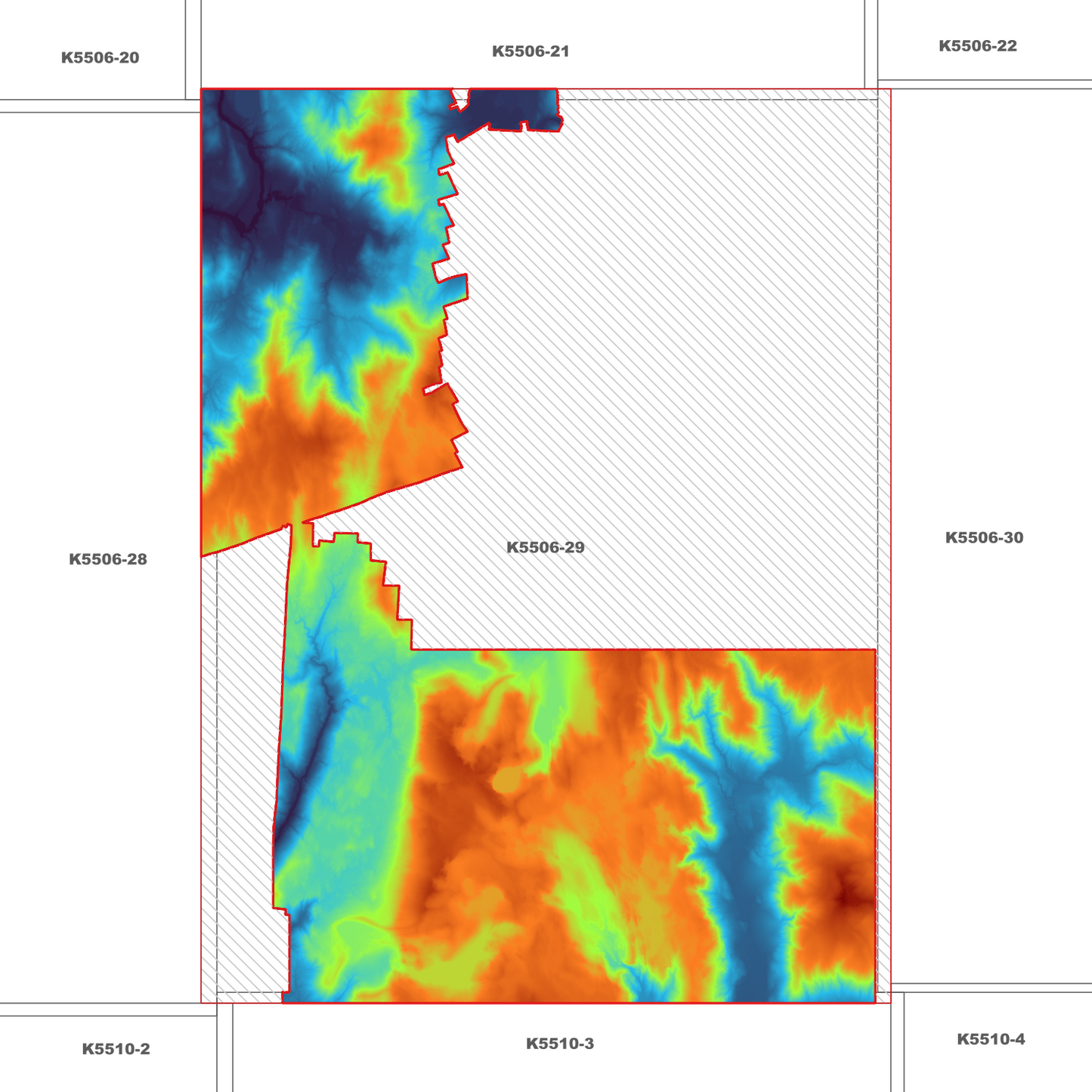 Murchison 1m Digital Elevation Model (K5506-29)