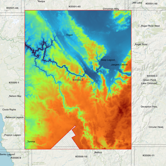 Togari 1m Digital Elevation Model (K5506-2)