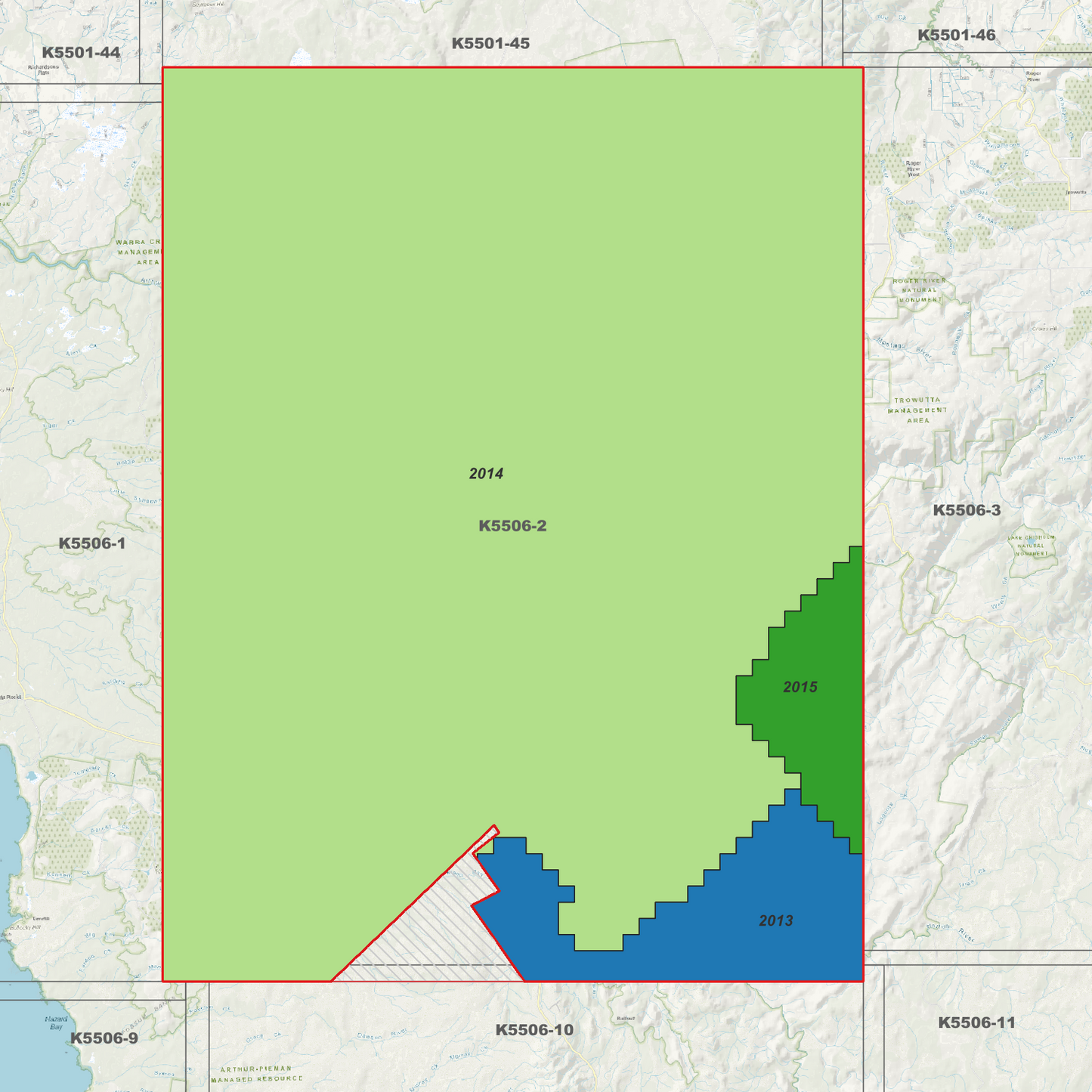 Togari 1m Digital Elevation Model (K5506-2)