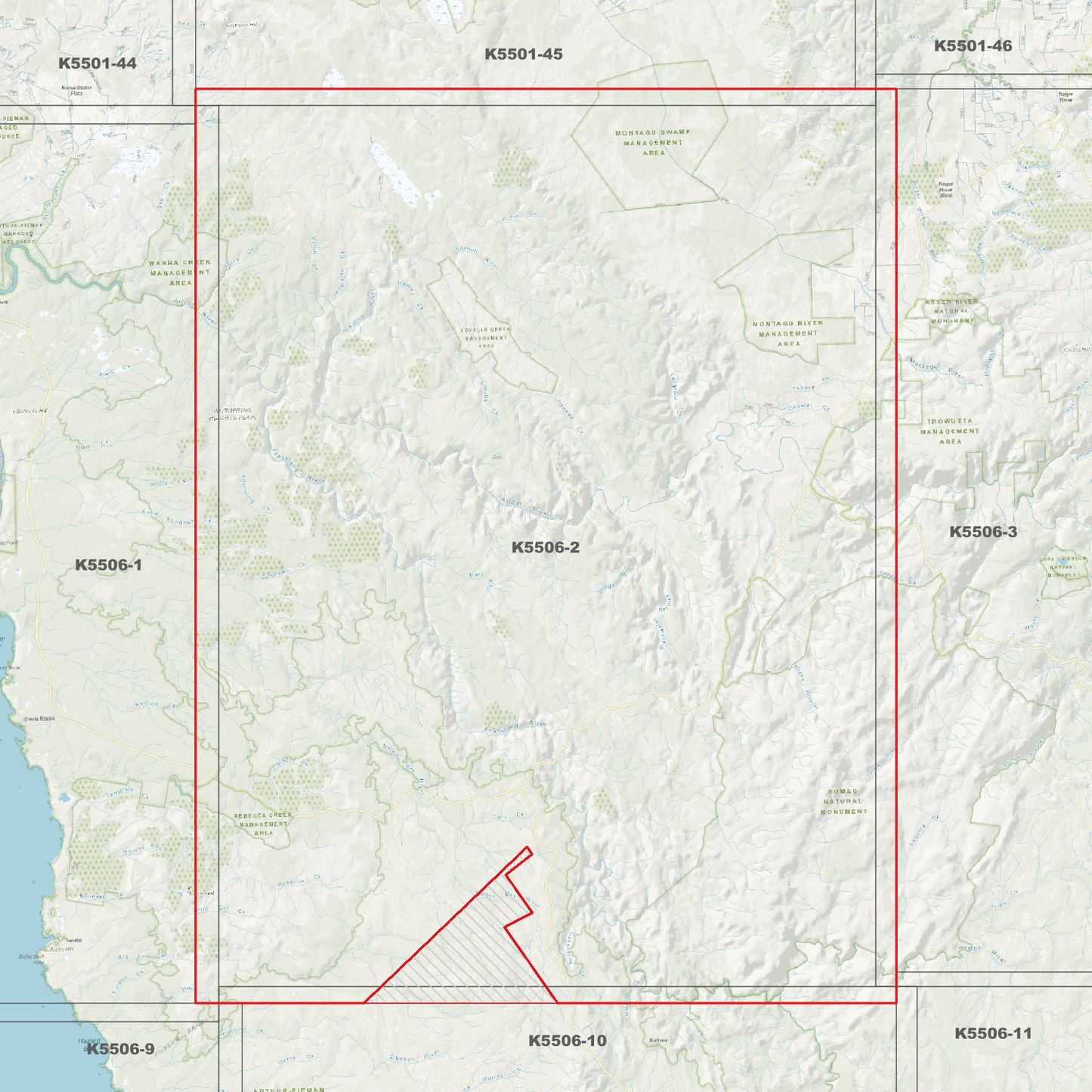 Togari 1m Digital Elevation Model (K5506-2)