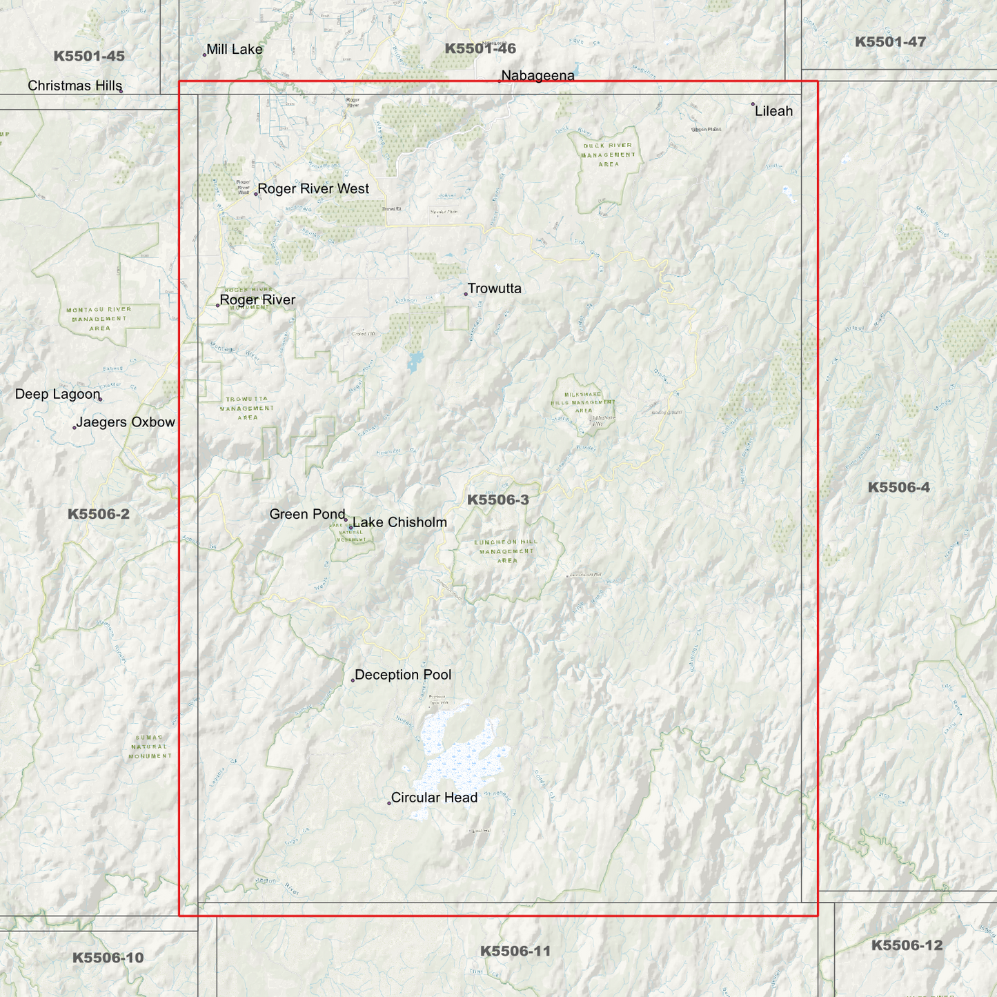 Trowutta 1m Digital Elevation Model (K5506-3)