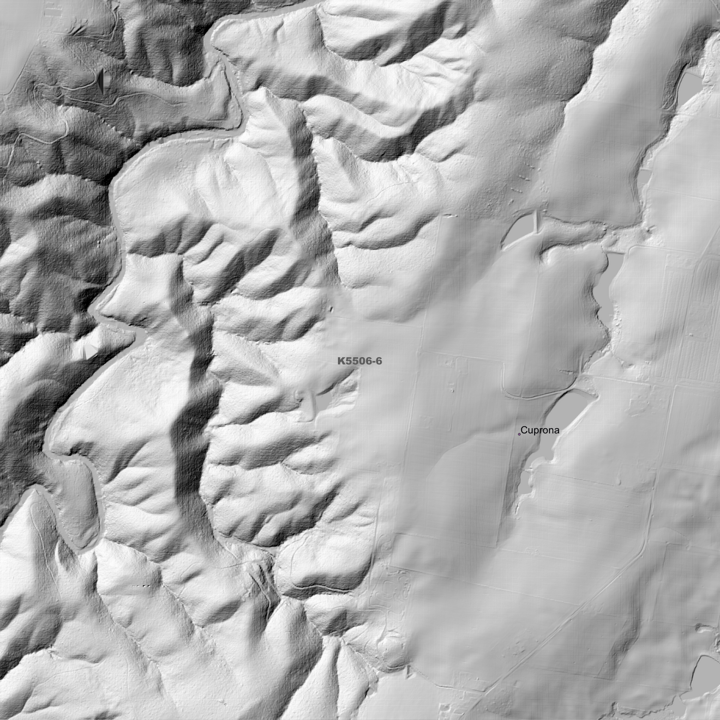 Burnie 1m Digital Elevation Model (K5506-6)