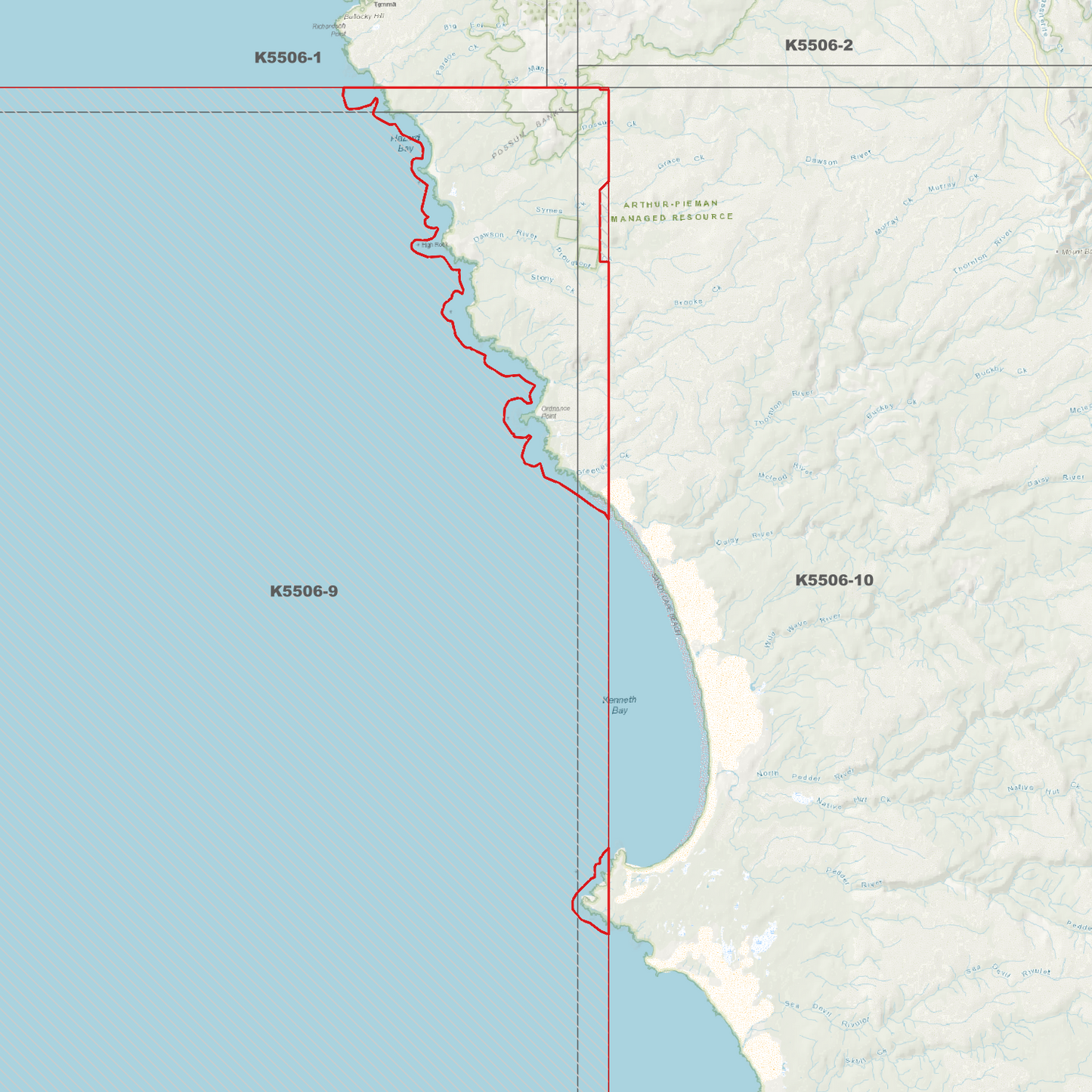Possum Banks 1m Digital Elevation Model (K5506-9)