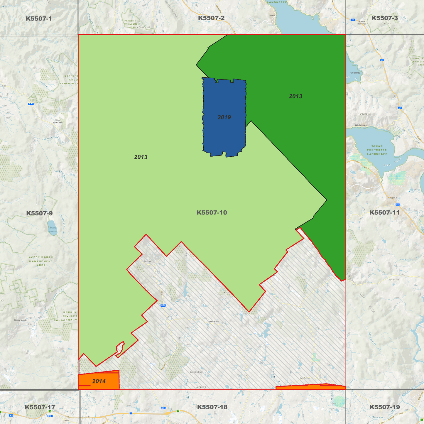 Exeter 1m Digital Elevation Model (K5507-10)
