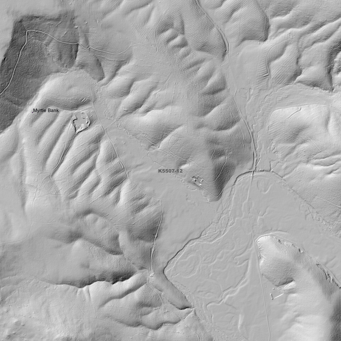 Targa 1m Digital Elevation Model (K5507-12)