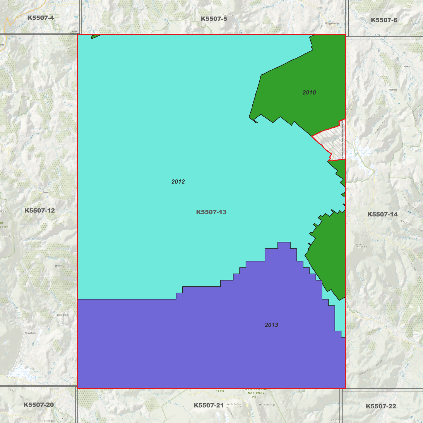 Ben Nevis 1m Digital Elevation Model (K5507-13)