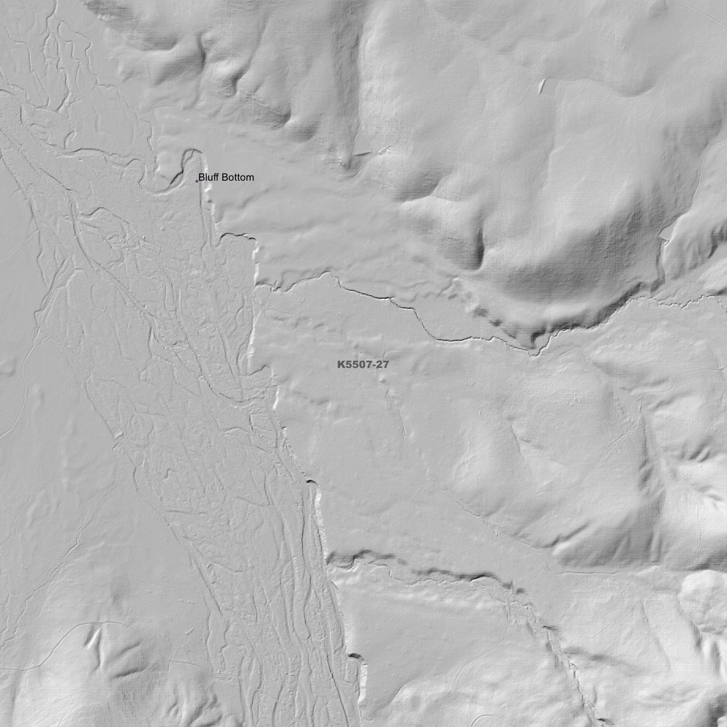 Cressy 1m Digital Elevation Model (K5507-27)