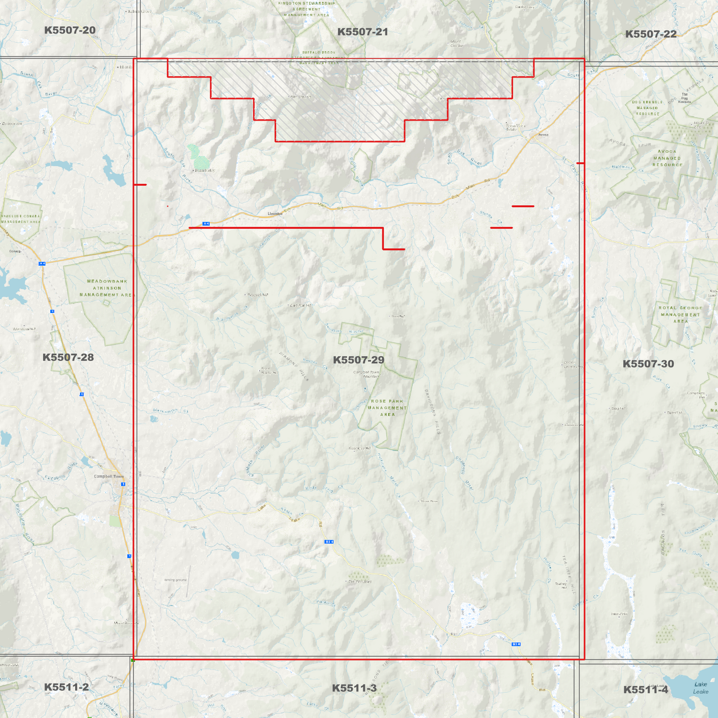 Avoca 1m Digital Elevation Model (K5507-29)