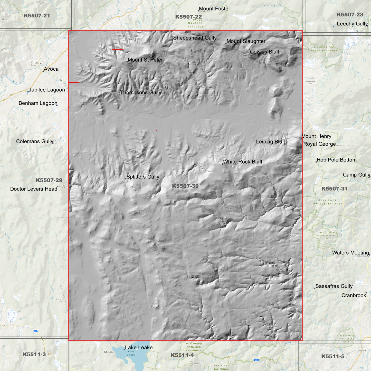 Leipzig 1m Digital Elevation Model (K5507-30)