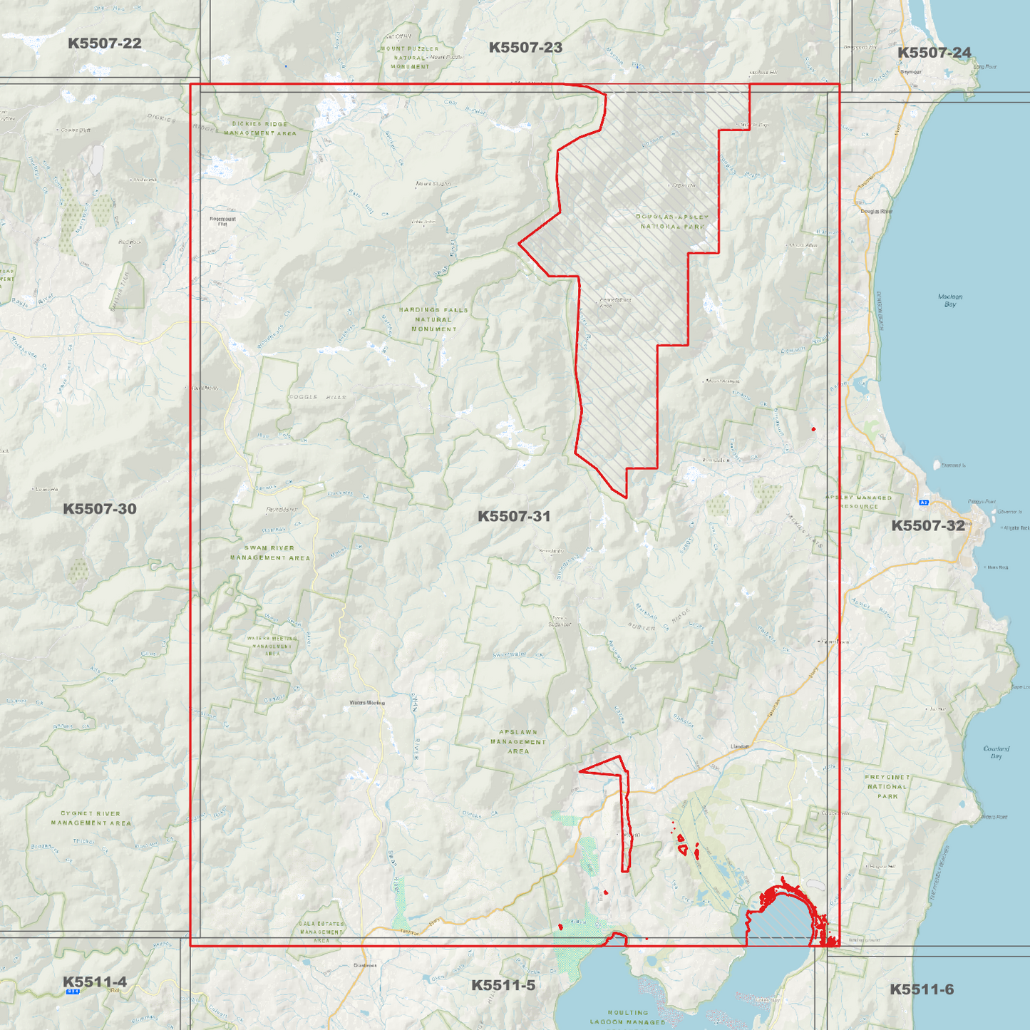 Cranbrook 1m Digital Elevation Model (K5507-31)