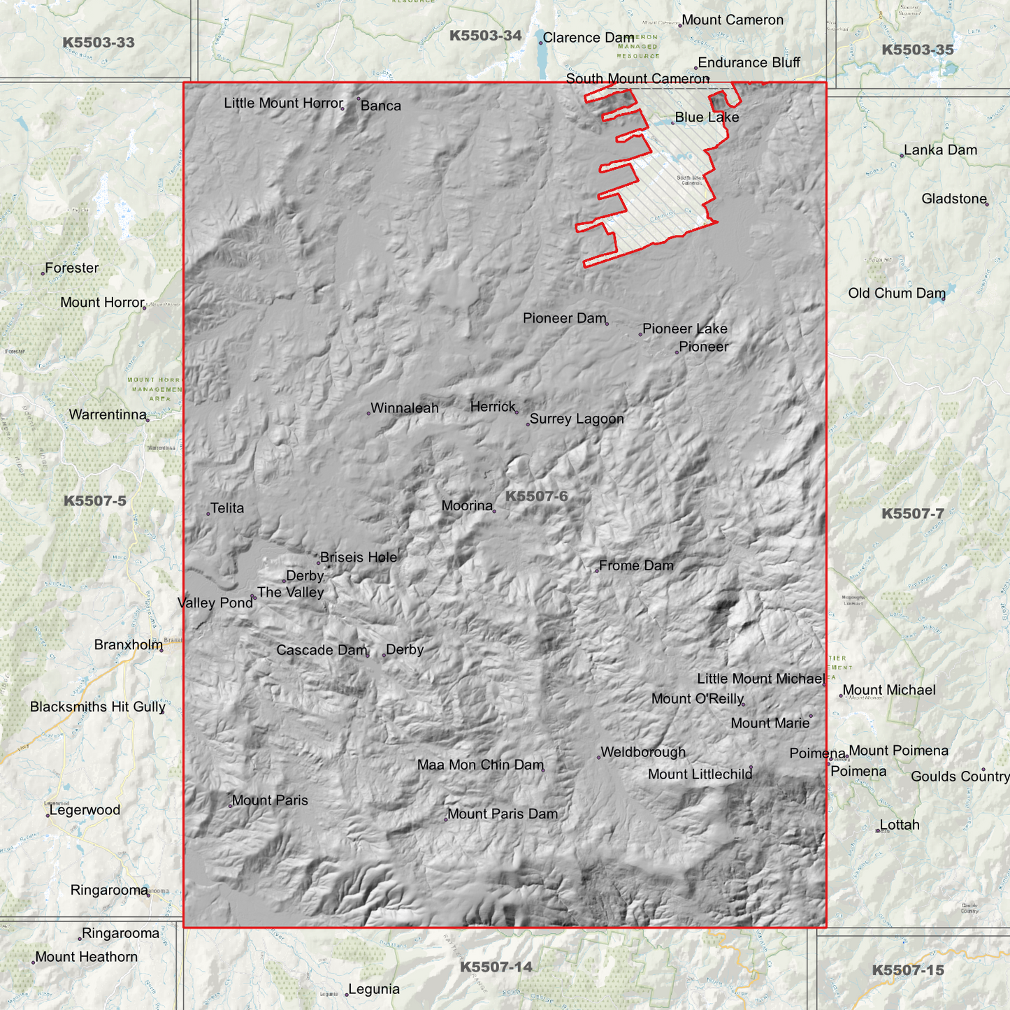 Derby 1m Digital Elevation Model (K5507-6)