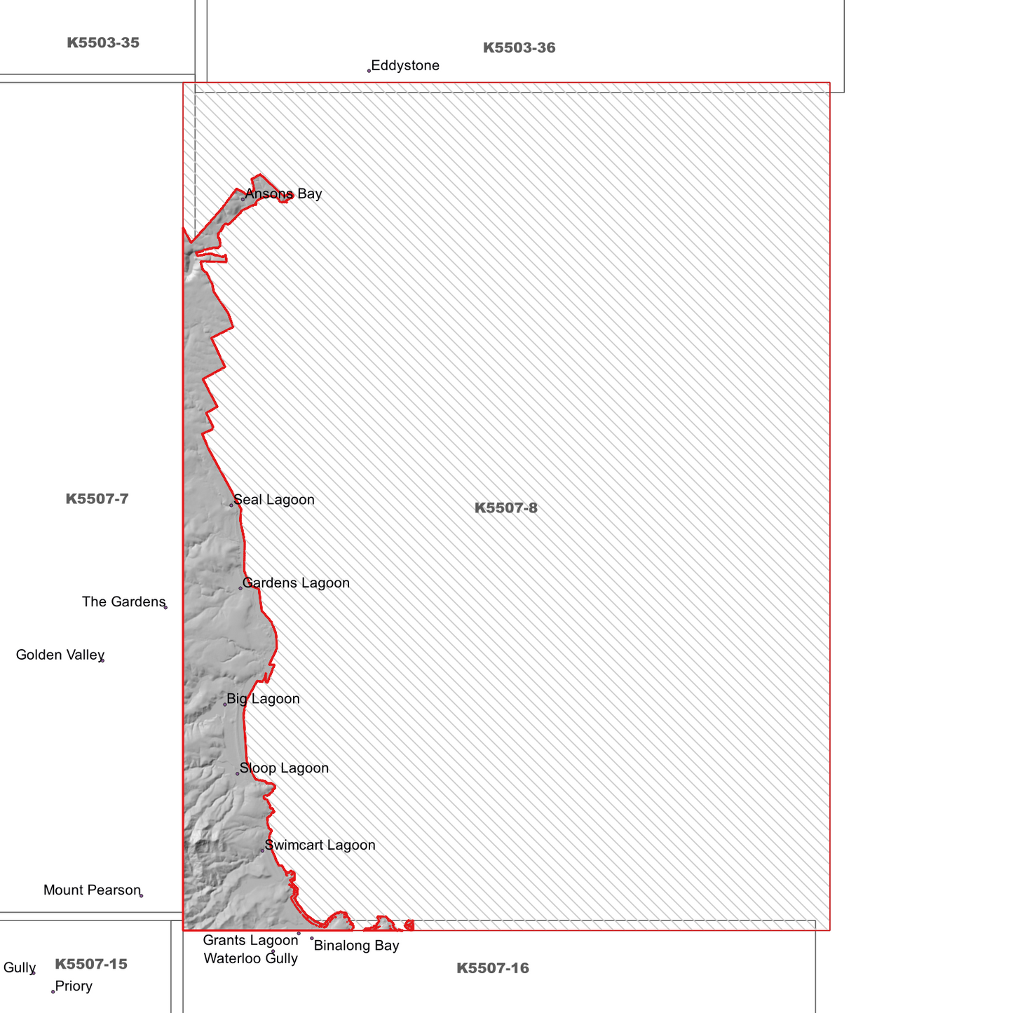 Ansons Bay 1m Digital Elevation Model (K5507-8)