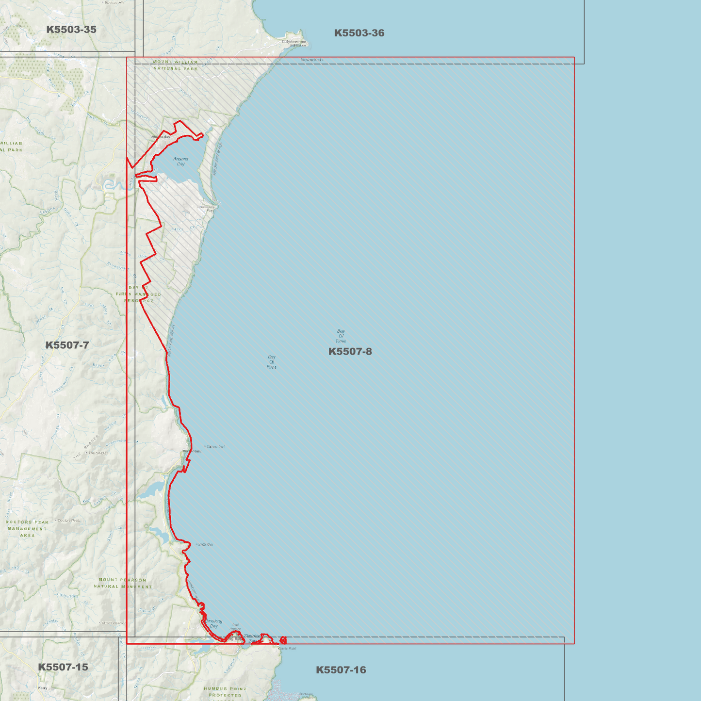 Ansons Bay 1m Digital Elevation Model (K5507-8)