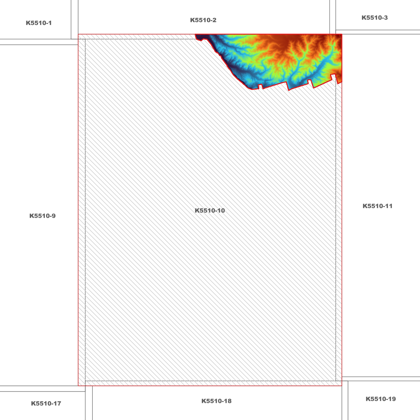 Macquarie Harbour 1m Digital Elevation Model (K5510-10)