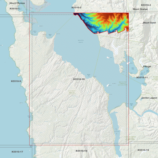 Macquarie Harbour 1m Digital Elevation Model (K5510-10)