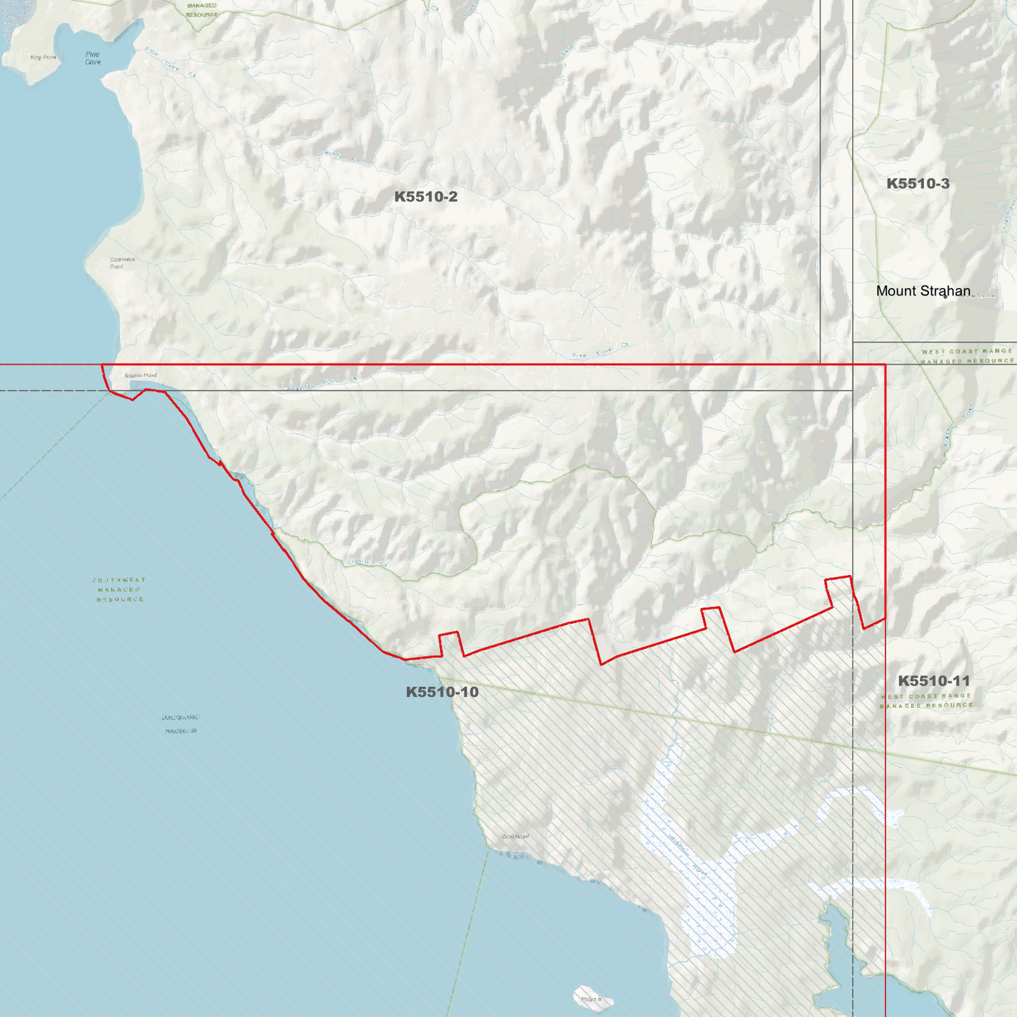 Macquarie Harbour 1m Digital Elevation Model (K5510-10)