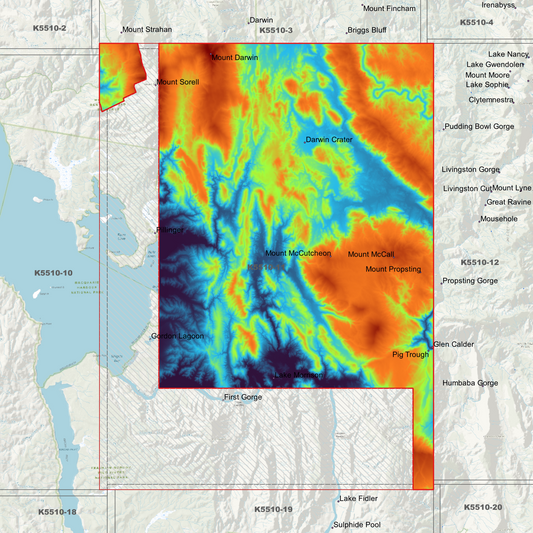Pillinger 1m Digital Elevation Model (K5510-11)
