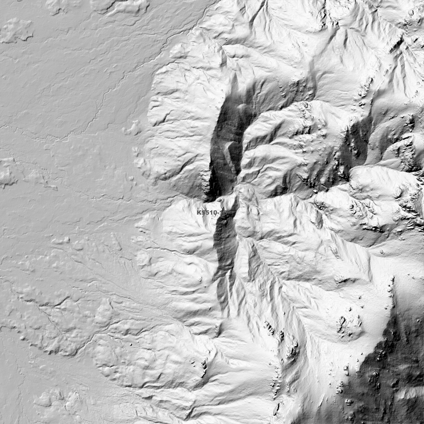 Algonkian 1m Digital Elevation Model (K5510-13)