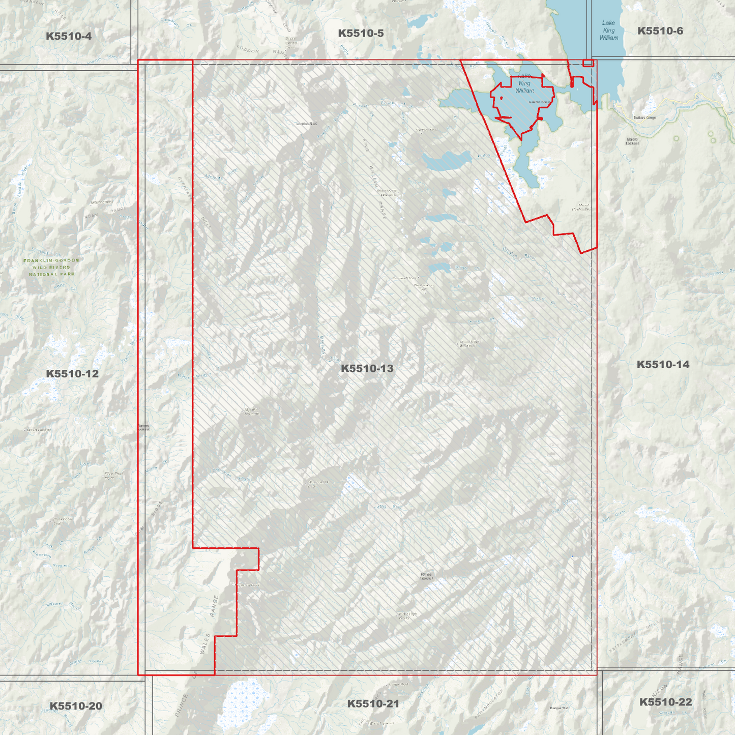 Algonkian 1m Digital Elevation Model (K5510-13)