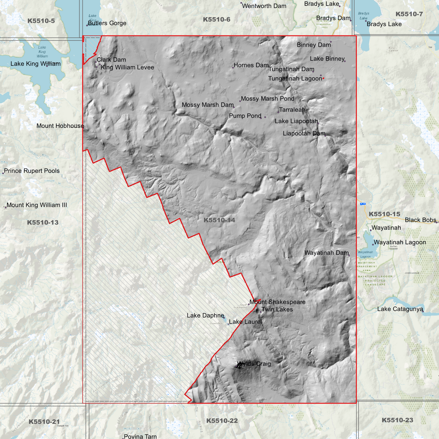 Mossy Marsh 1m Digital Elevation Model (K5510-14)