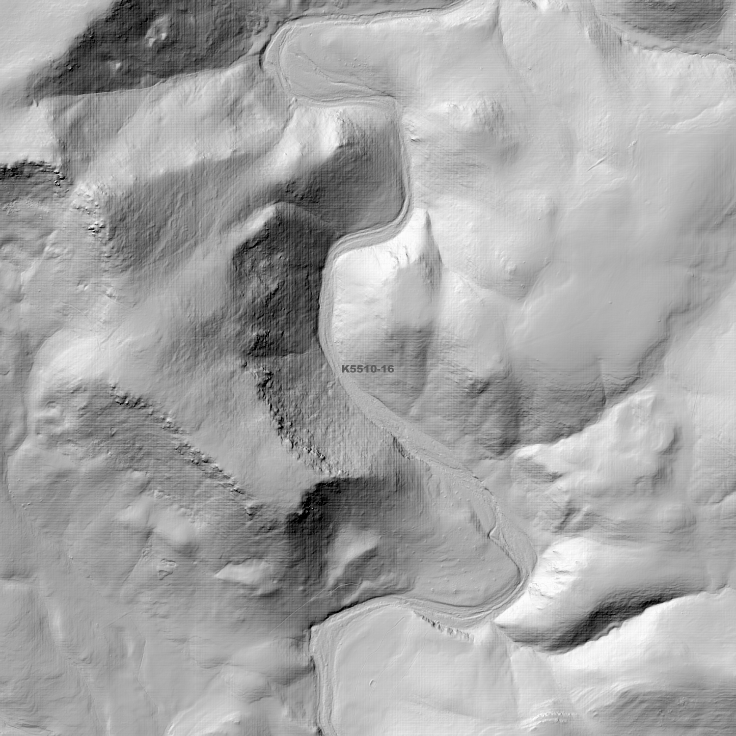 Bothwell 1m Digital Elevation Model (K5510-16)