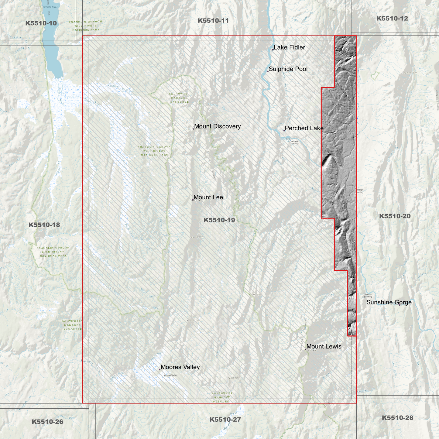 Mount Lee 1m Digital Elevation Model (K5510-19)
