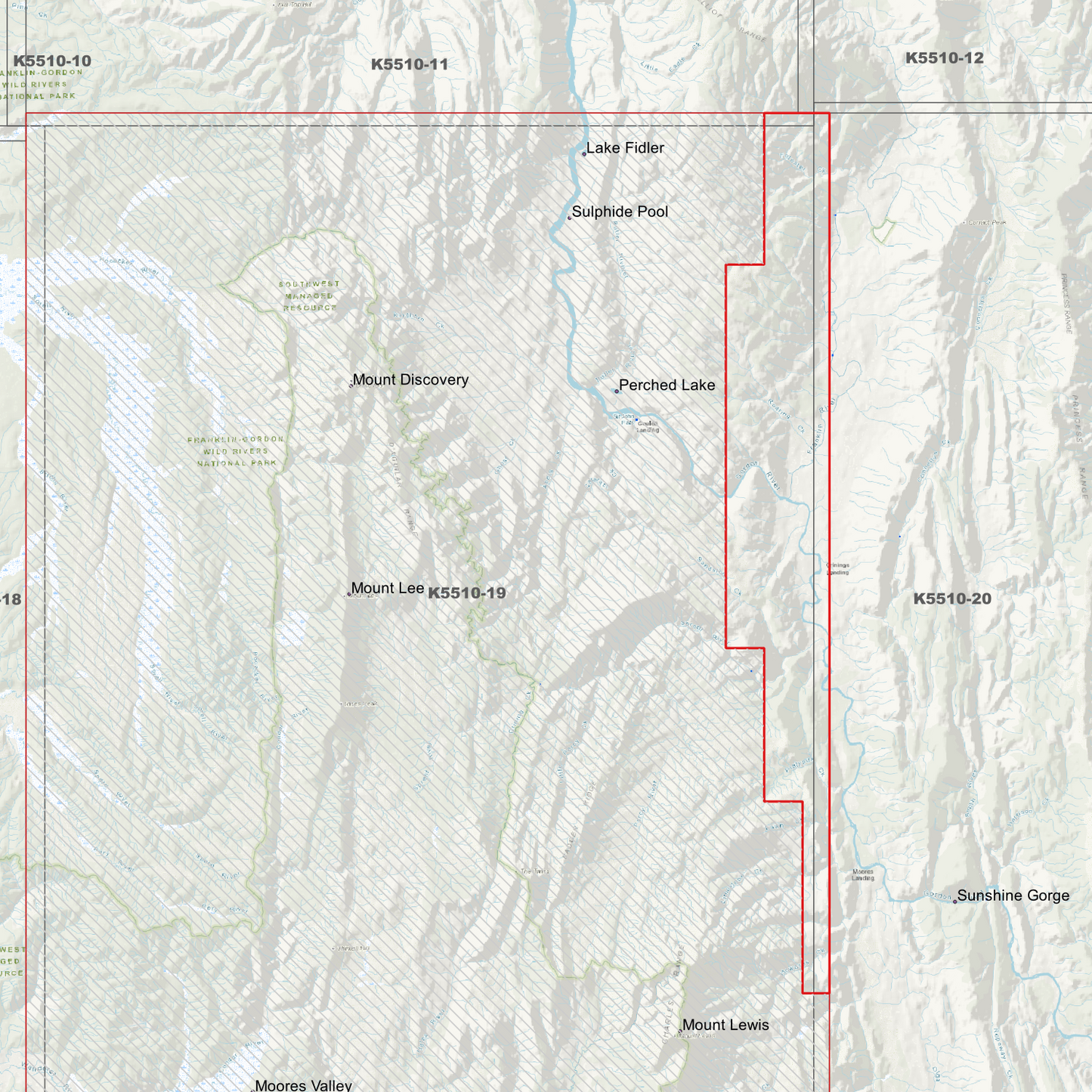 Mount Lee 1m Digital Elevation Model (K5510-19)