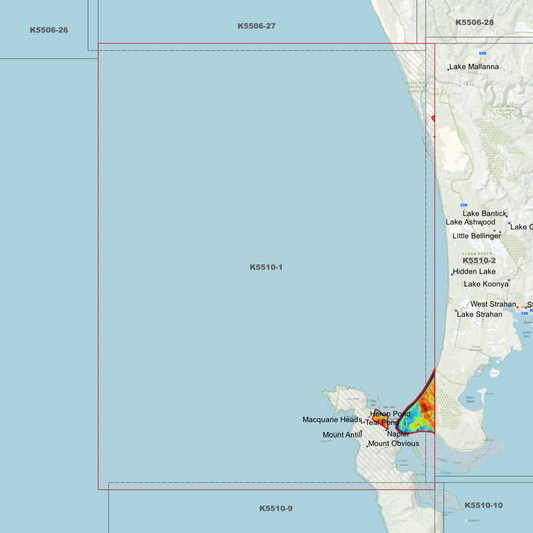 Macquarie Heads 1m Digital Elevation Model (K5510-1)