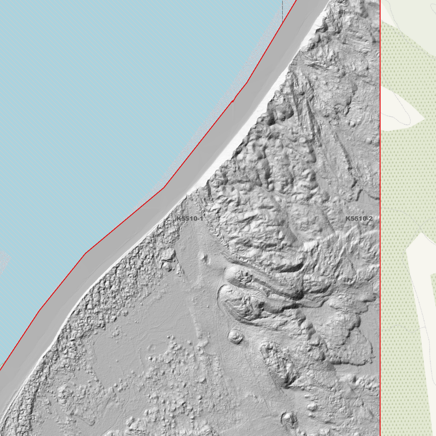 Macquarie Heads 1m Digital Elevation Model (K5510-1)