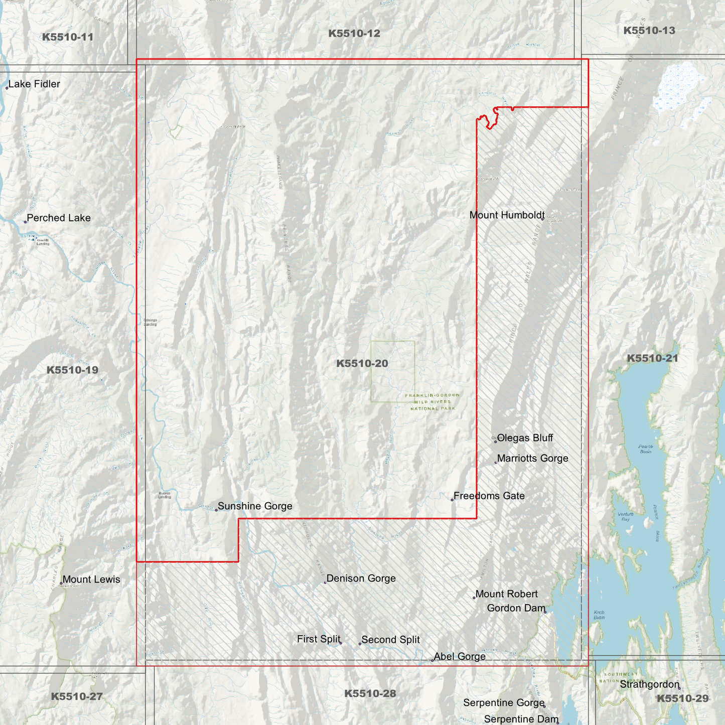 Freedoms Gate 1m Digital Elevation Model (K5510-20)
