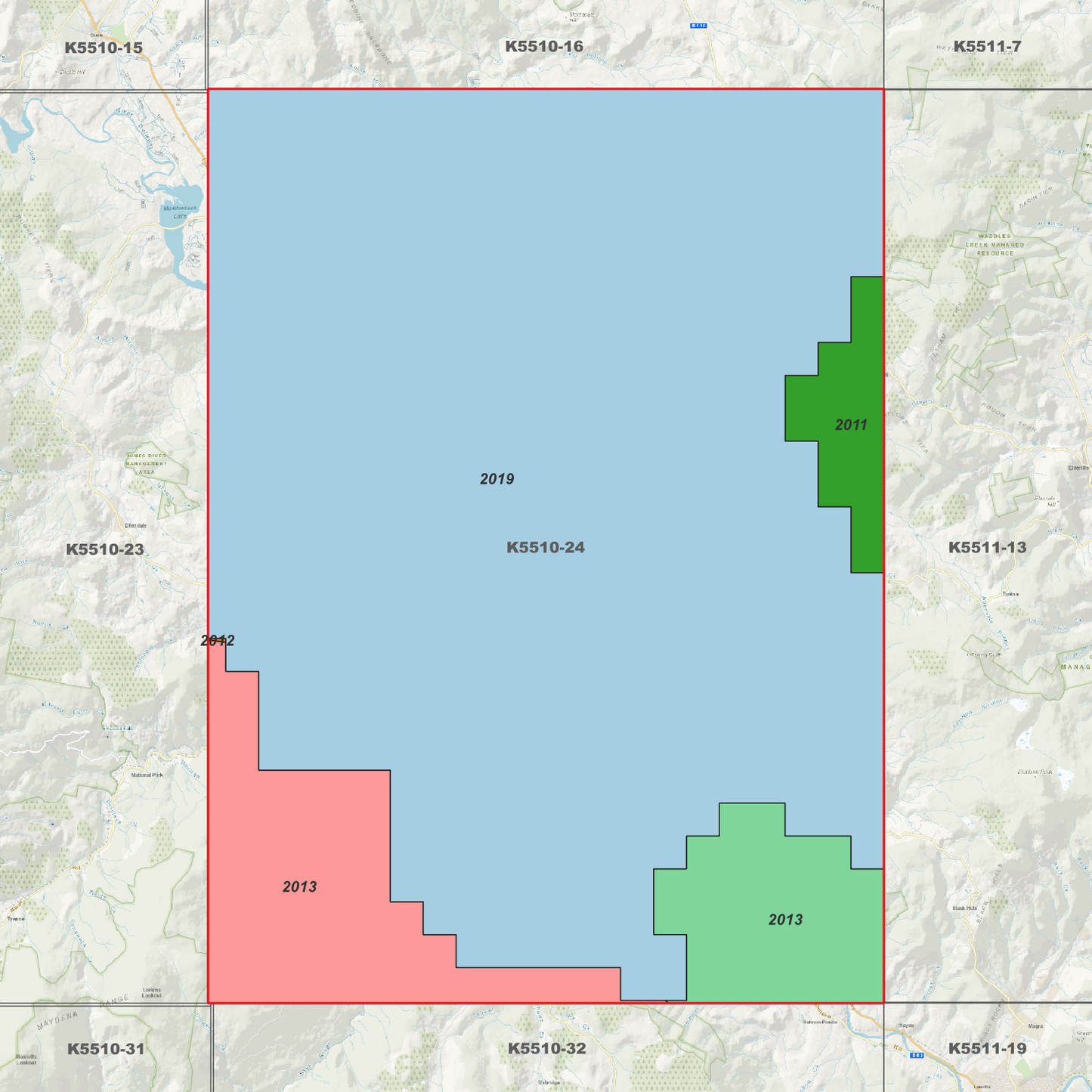 Gretna 1m Digital Elevation Model (K5510-24)