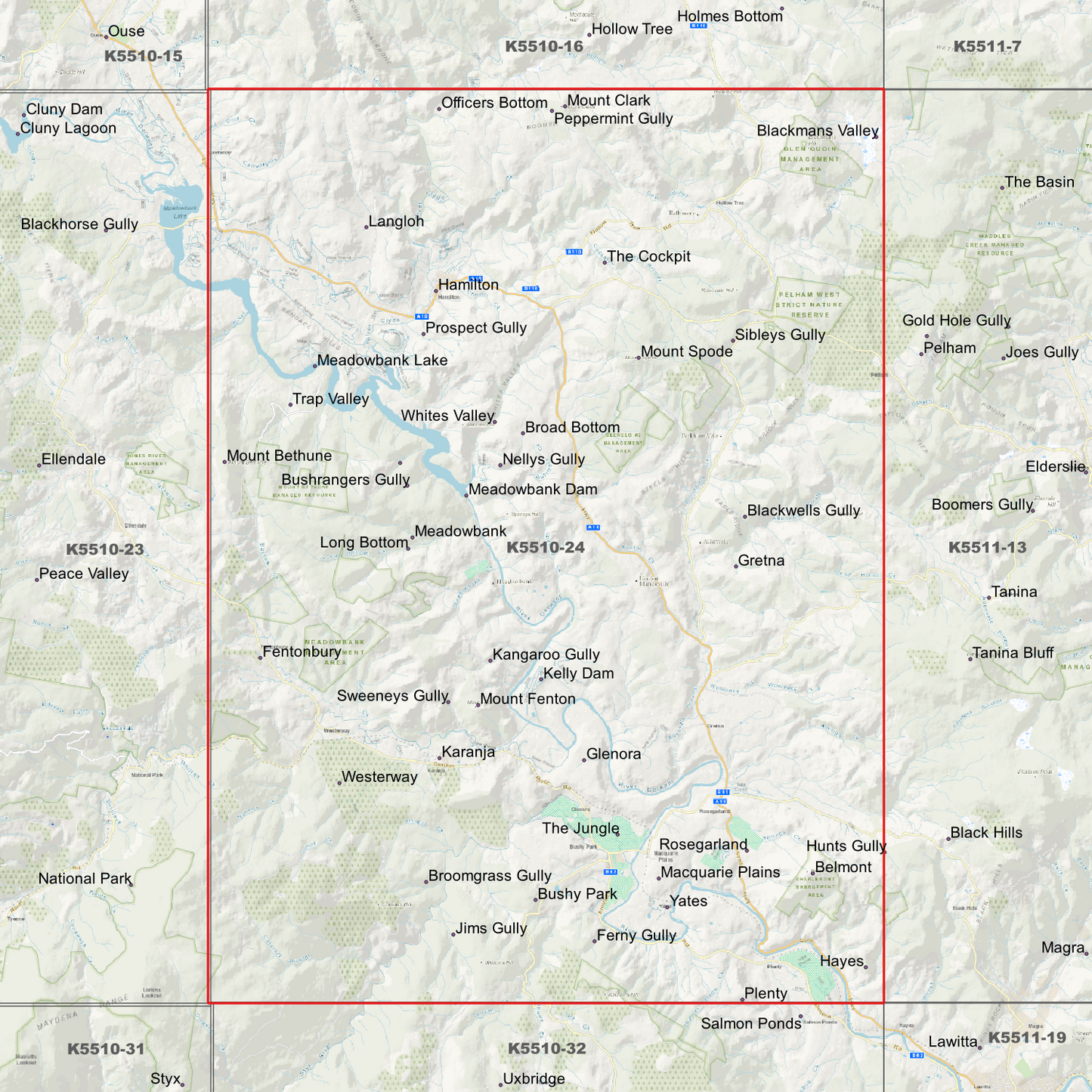 Gretna 1m Digital Elevation Model (K5510-24)