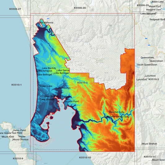 Strahan 1m Digital Elevation Model (K5510-2)