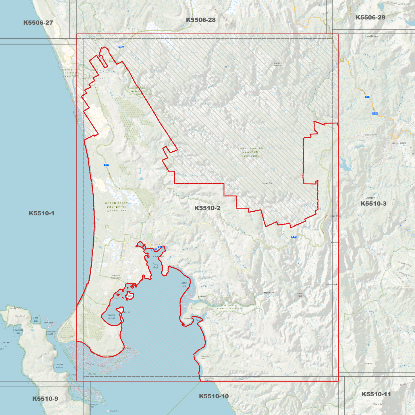 Strahan 1m Digital Elevation Model (K5510-2)