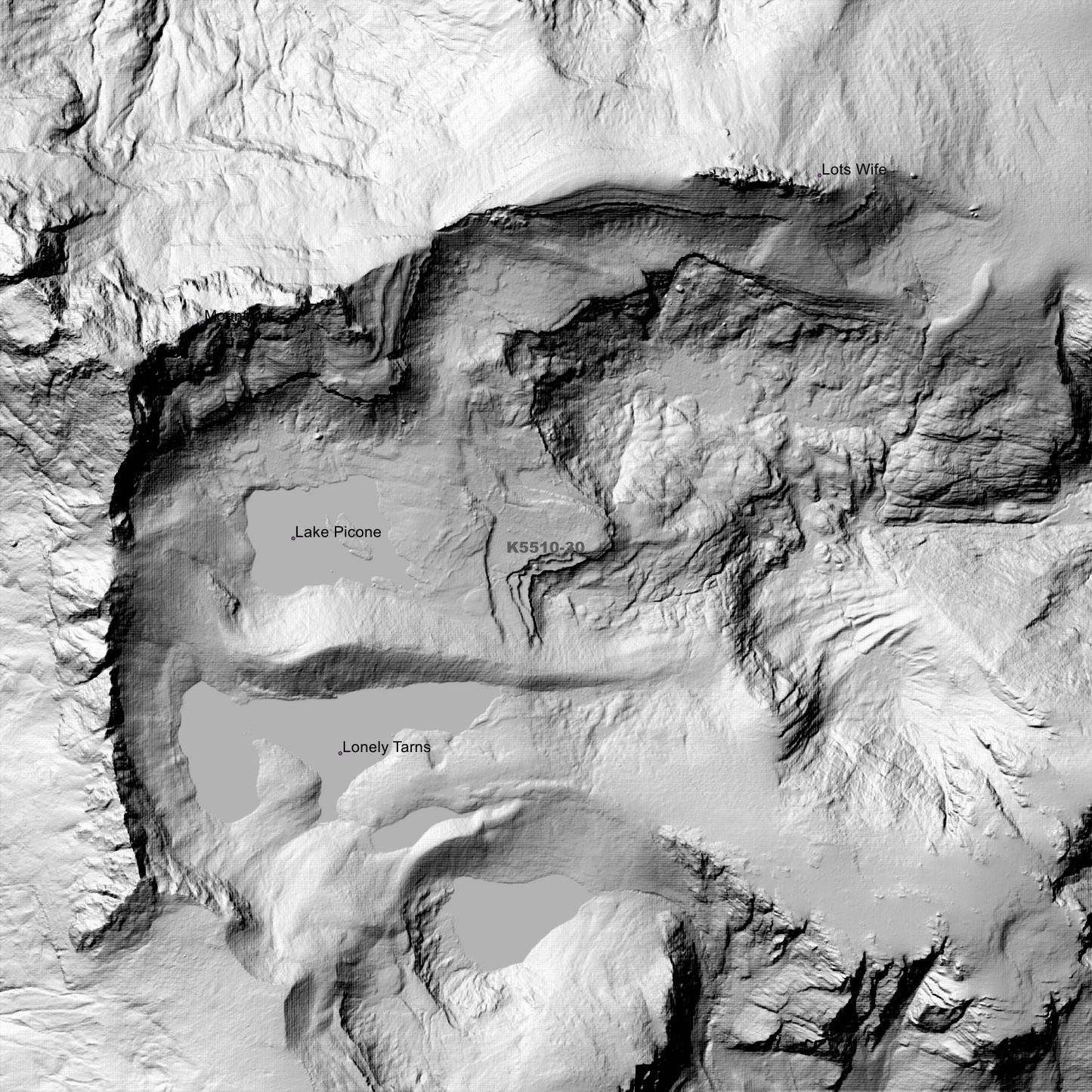 Mount Wedge 1m Digital Elevation Model (K5510-30)