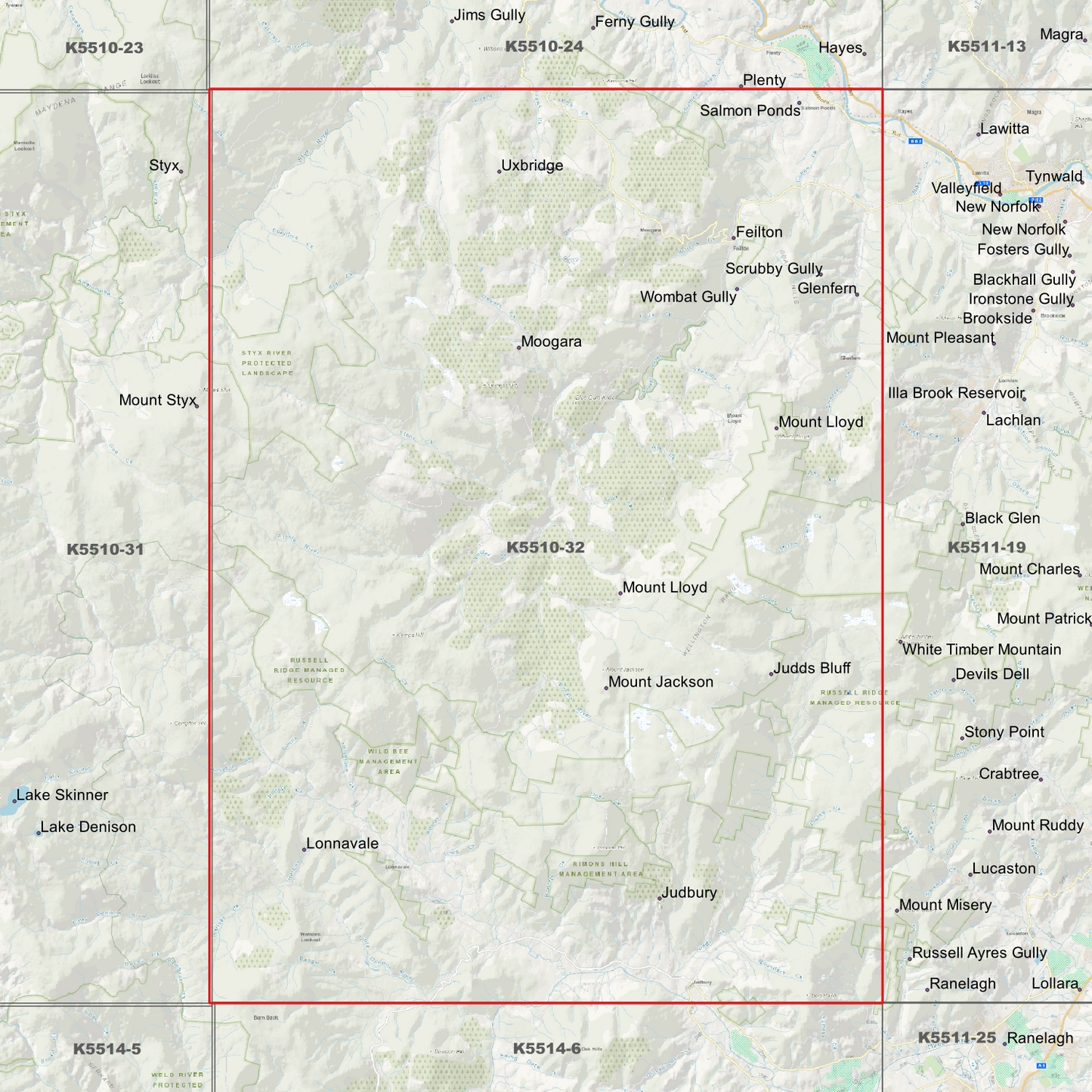 Judbury 1m Digital Elevation Model (K5510-32)
