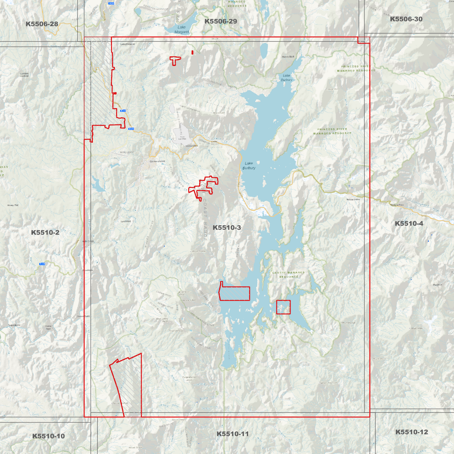 Queenstown 1m Digital Elevation Model (K5510-3)