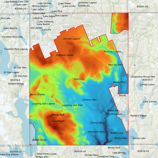 Bronte Park 1m Digital Elevation Model (K5510-6)