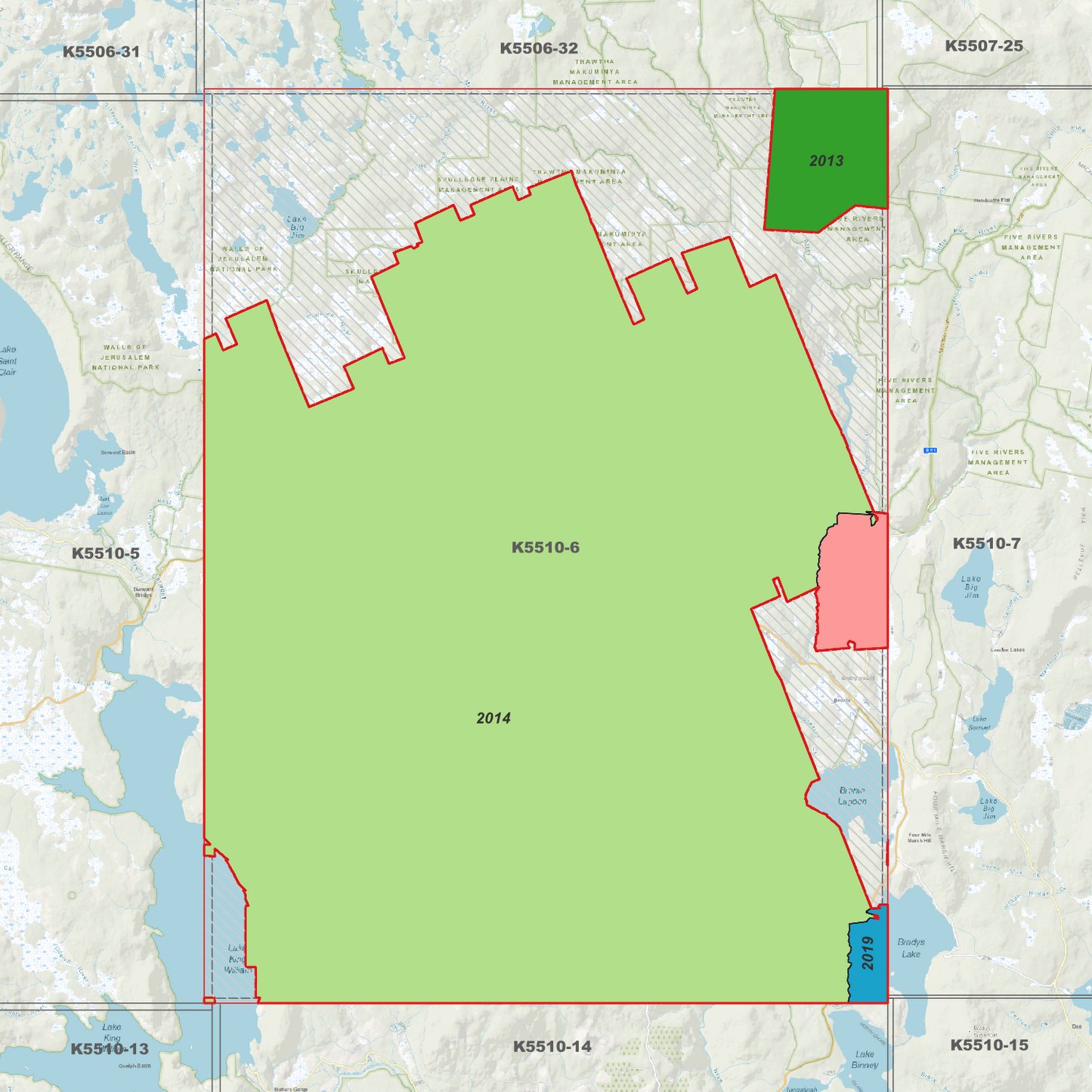 Bronte Park 1m Digital Elevation Model (K5510-6)