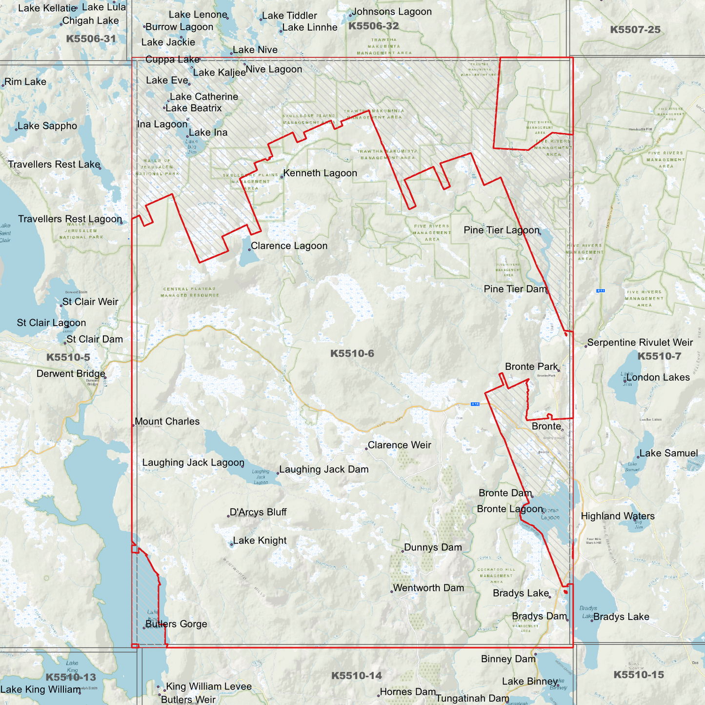 Bronte Park 1m Digital Elevation Model (K5510-6)